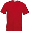 Camiseta Fruit of the Loom Value Weight Color - Color Rojo
